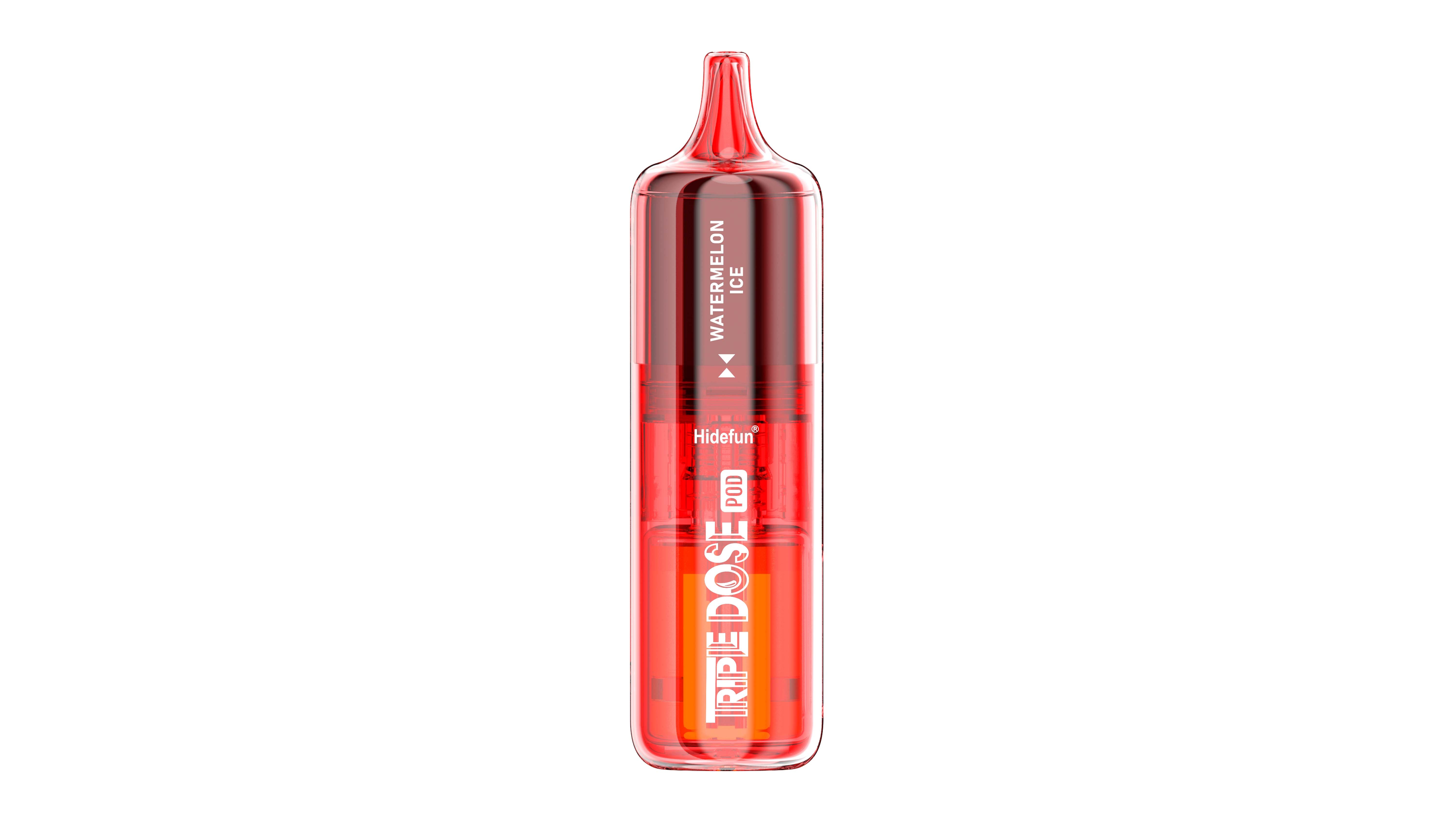 Watermelon Ice Disposable Vape - Hidefun Triple Dose 100K Pod